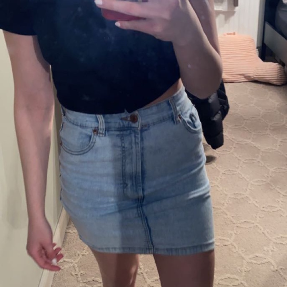 Jean skirt